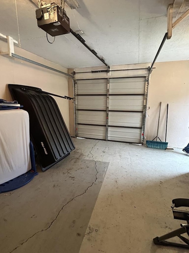 4848 US Highway 89, Monarch, MT 59463 - garage featuring a garage door opener