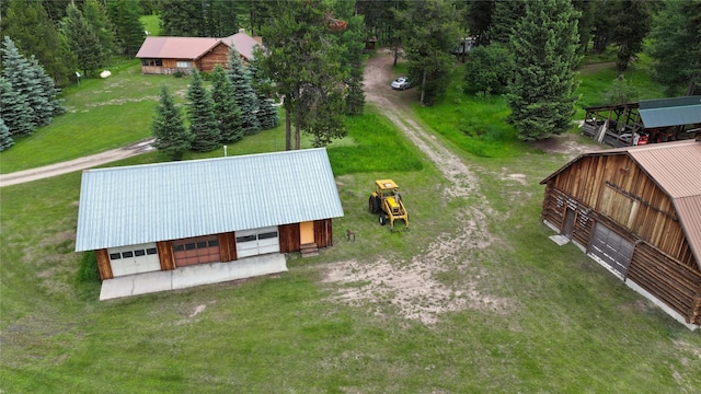 7191 Boy Scout Rd, Seeley Lake, MT 59868 - view from above of property