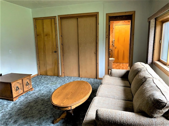7191 Boy Scout Rd, Seeley Lake, MT 59868 - living area featuring carpet