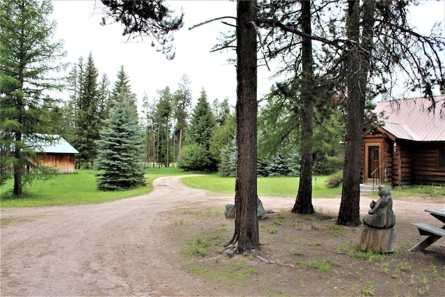 7191 Boy Scout Rd, Seeley Lake, MT 59868 - view of road