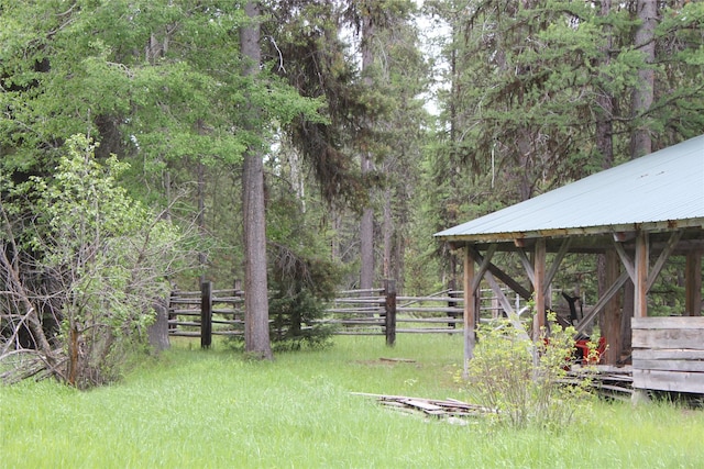7191 Boy Scout Rd, Seeley Lake, MT 59868 - view of yard