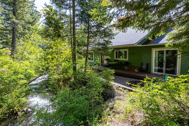 1473 Foothill Rd, Kalispell, MT 59901 - view of yard with a deck