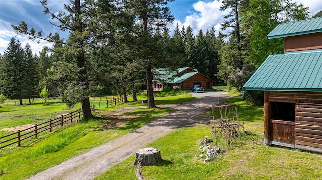 1473 Foothill Rd, Kalispell, MT 59901 - view of dirt / gravel driveway