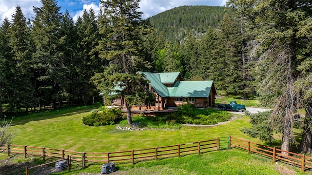 1473 Foothill Rd, Kalispell, MT 59901 - view of yard featuring a view of trees