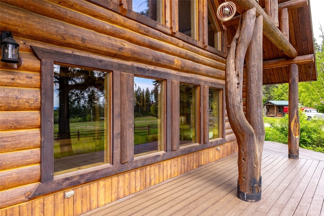 1473 Foothill Rd, Kalispell, MT 59901 - view of deck