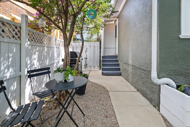 322 W Lawrence St, Helena, MT 59601 - view of patio with area for grilling