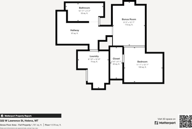 322 W Lawrence St, Helena, MT 59601 - room layout