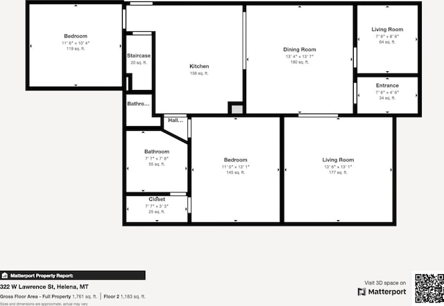 322 W Lawrence St, Helena, MT 59601 - room layout