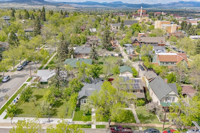 322 W Lawrence St, Helena, MT 59601 - aerial view of residential area with a mountain backdrop