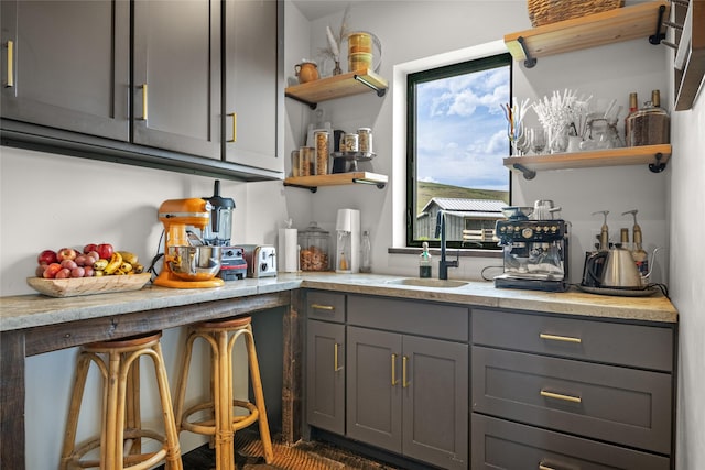 42730 Ridgeway Rd, Charlo, MT 59824 - bar featuring a sink