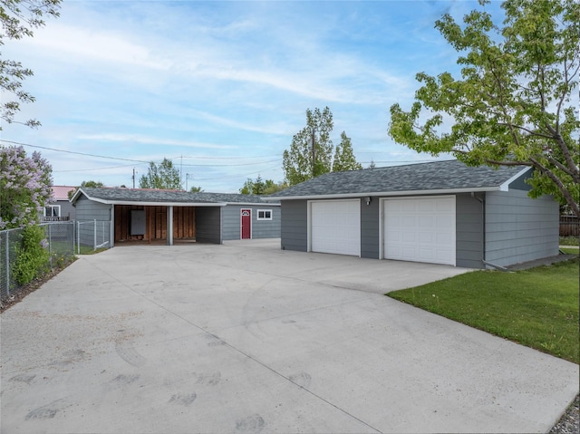 413 S Oak St, Townsend, MT 59644 - garage featuring a garage