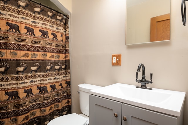 2109 S 5th St W, Missoula, MT 59801 - full bathroom with toilet, vanity, and curtained shower