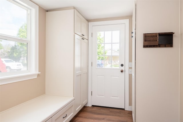 2109 S 5th St W, Missoula, MT 59801 - entryway featuring dark wood-style floors