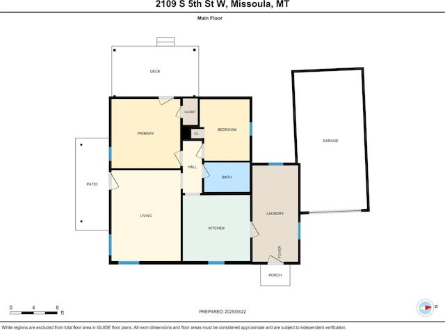 2109 S 5th St W, Missoula, MT 59801 - room layout