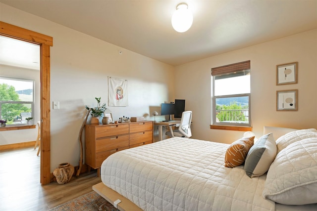 1245 Waverly St Unit 301, Missoula, MT 59802 - bedroom featuring light wood-style floors and multiple windows