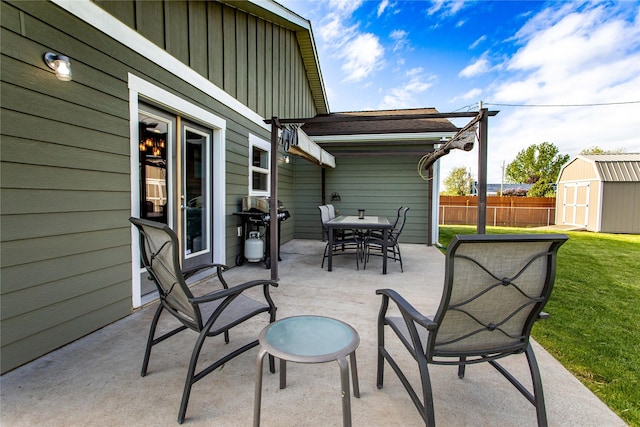 435 6th Ave NW, Ronan, MT 59864 - view of patio / terrace with area for grilling and outdoor dining area