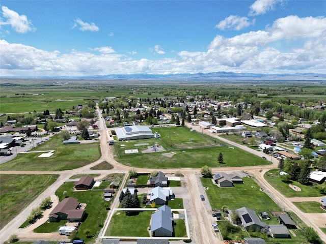 506 Centennial Dr, Sheridan, MT 59749 - aerial overview of property's location with nearby suburban area and mountains