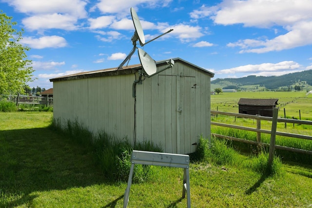 209 Caps Rd, Kalispell, MT 59901 - view of shed with a view of rural / pastoral area