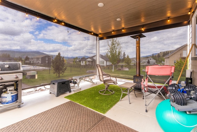15276 Tyson Way, Frenchtown, MT 59834 - view of patio with a residential view