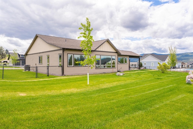 15276 Tyson Way, Frenchtown, MT 59834 - rear view of property featuring board and batten siding