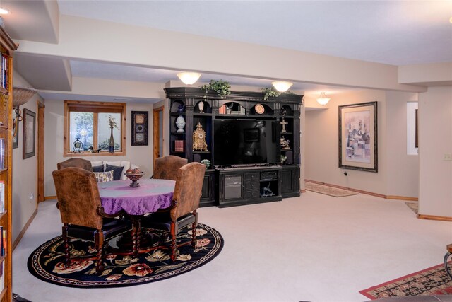 700 Airfield Rd, Libby, MT 59923 - carpeted dining room with baseboards