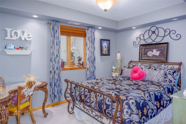 700 Airfield Rd, Libby, MT 59923 - carpeted bedroom featuring recessed lighting and baseboards
