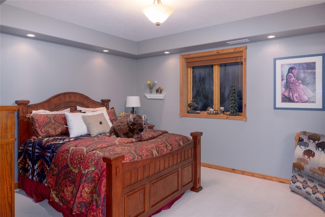 700 Airfield Rd, Libby, MT 59923 - bedroom with light carpet and recessed lighting