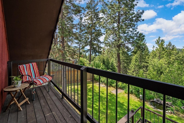 33893 Redgate Dr, Bigfork, MT 59911 - view of balcony