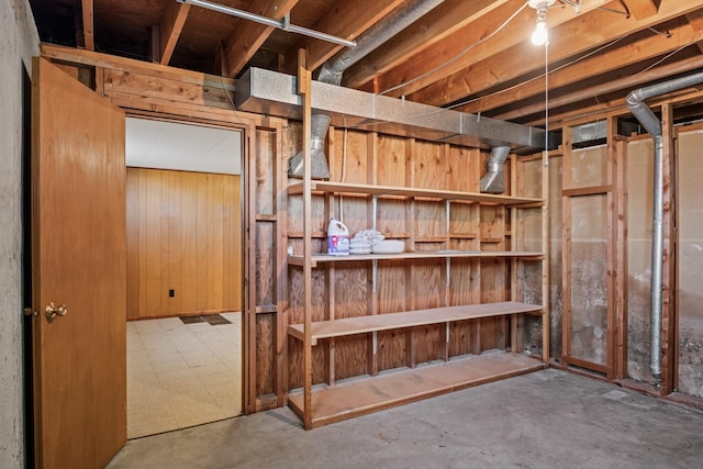 2015 Tower St, Missoula, MT 59804 - unfinished below grade area featuring wood walls