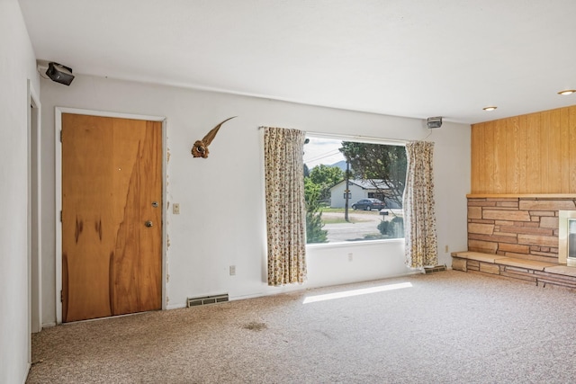2015 Tower St, Missoula, MT 59804 - unfurnished living room featuring carpet flooring