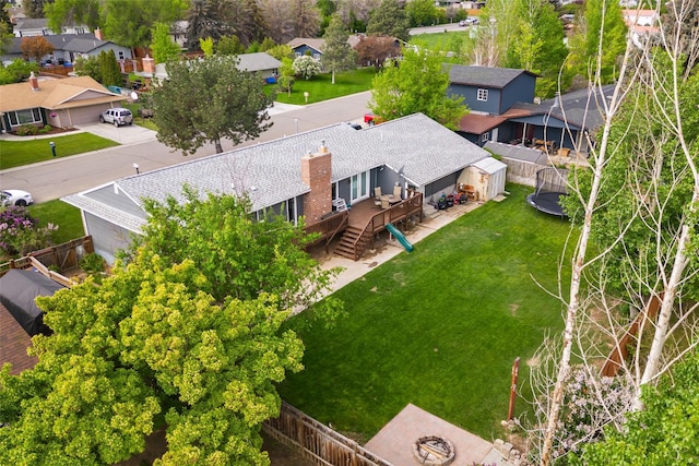 1296 Bighorn Rd, Helena, MT 59602 - aerial perspective of suburban area