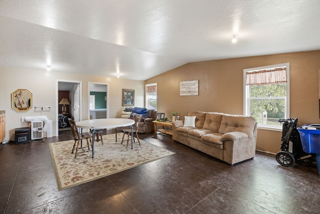 151 6th Ln NE, Fairfield, MT 59436 - living room featuring plenty of natural light and lofted ceiling