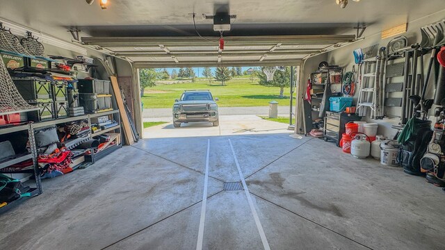 4134 Fox Ridge Dr, Helena, MT 59602 - garage with a garage door opener
