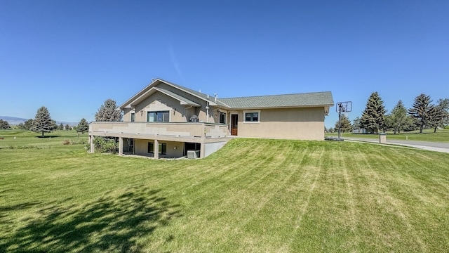 4134 Fox Ridge Dr, Helena, MT 59602 - back of property with a lawn