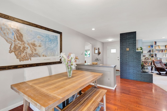 630 Woodworth Ave, Missoula, MT 59801 - dining area featuring wood finished floors and recessed lighting