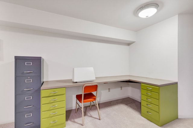 630 Woodworth Ave, Missoula, MT 59801 - home office with light carpet and built in desk