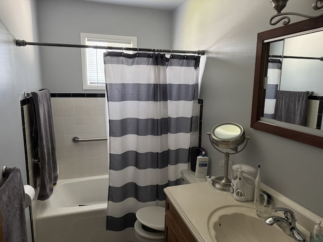 3 Rosebud Ln, Missoula, MT 59801 - bathroom with toilet, shower / bath combo with shower curtain, and vanity