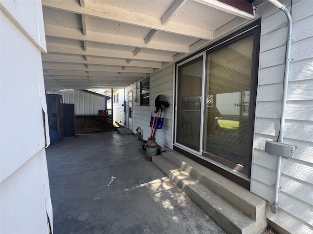 1030 Washington Ave, Havre, MT 59501 - view of patio / terrace with entry steps