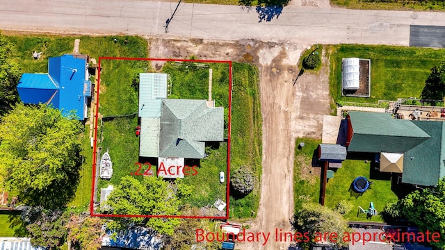 107 7th Ave NW, Ronan, MT 59864 - view of property location featuring property boundaries highlighted