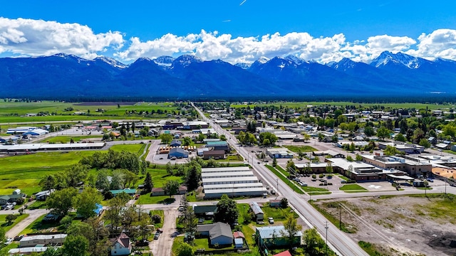 107 7th Ave NW, Ronan, MT 59864 - aerial view of a mountain backdrop