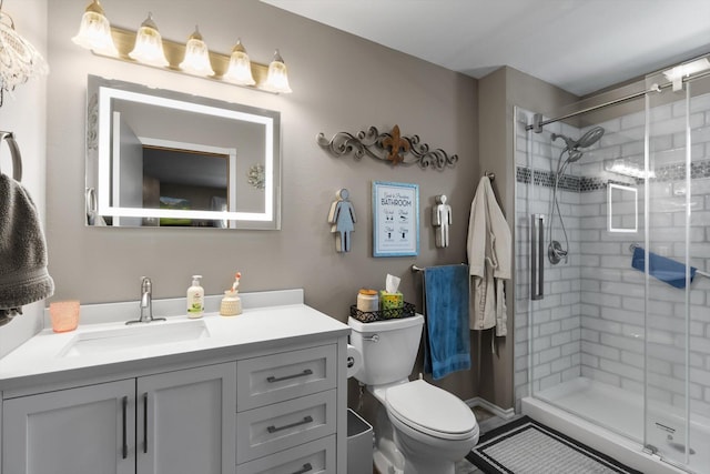 36 Winchester St, Kalispell, MT 59901 - full bath with toilet, vanity, and a stall shower