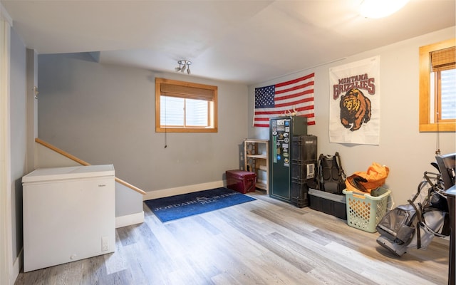 831 Hastings Ave, Missoula, MT 59801 - interior space featuring wood finished floors and baseboards