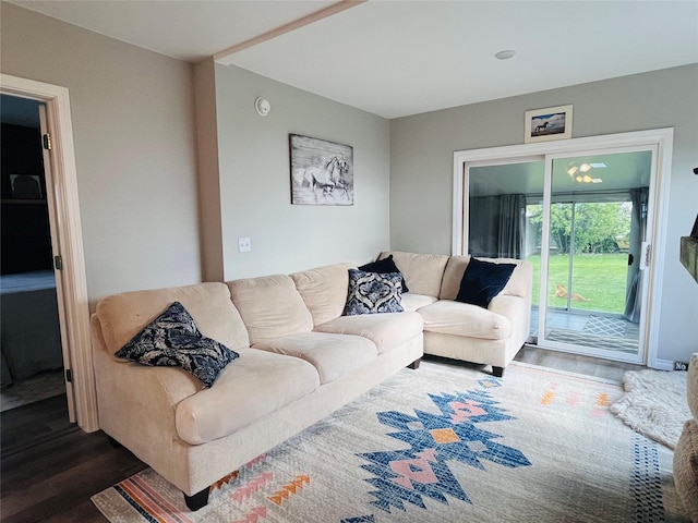 502 Illinois Ave, Valier, MT 59486 - living room with wood finished floors