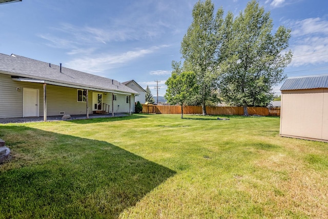 144 Beargrass Ln, Kalispell, MT 59901 - view of yard featuring a patio area