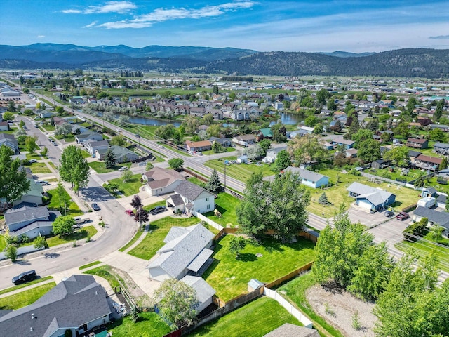 144 Beargrass Ln, Kalispell, MT 59901 - aerial view of residential area with mountains