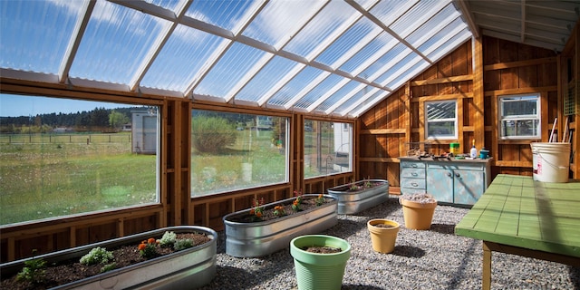 345 Ash Dr, Butte, MT 59701 - sunroom / solarium featuring lofted ceiling