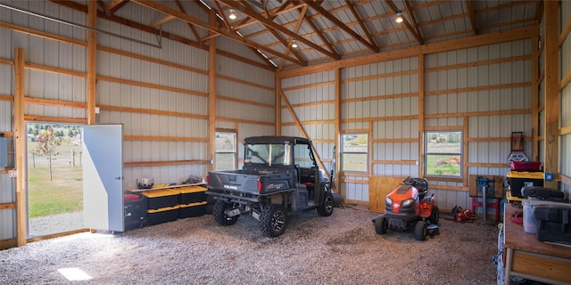 345 Ash Dr, Butte, MT 59701 - garage featuring metal wall