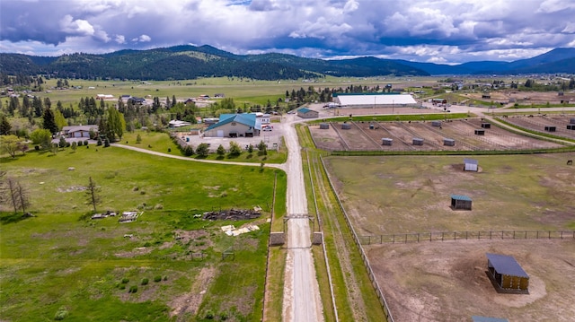 300 Morning View Dr, Kalispell, MT 59901 - overview of rural landscape with a mountainous background