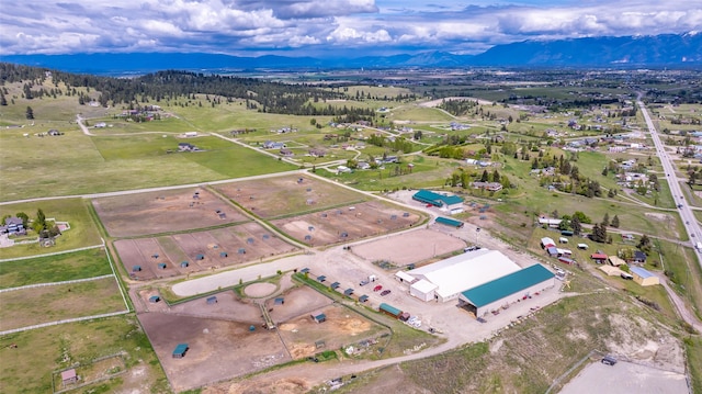 300 Morning View Dr, Kalispell, MT 59901 - bird's eye view of mountains