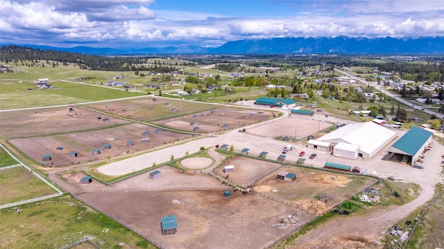 300 Morning View Dr, Kalispell, MT 59901 - bird's eye view of mountains